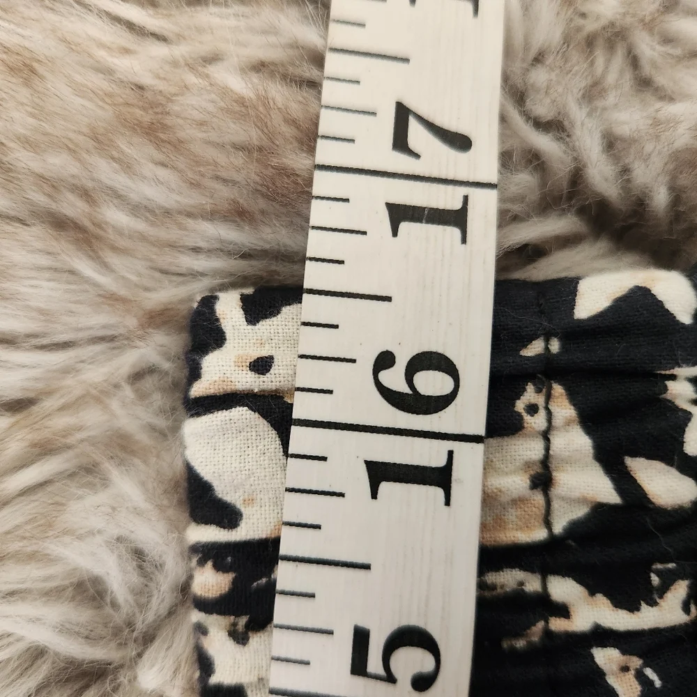 Free People Marfa Nights Pants In Black Combo Drawstring Waist Womens Size Large - Picture 10 of 12